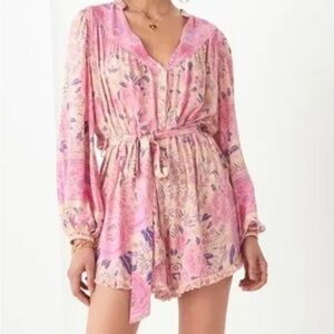Spell Mystic Romper in Musk